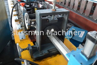 7.5Kw Power 60mm Shutter Door Octagon tube roll Forming Machine With 4-6m/Min Forming Speed