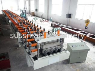 PLC Control Floor Deck Roll Forming Machine Standard 28 Forming Stations