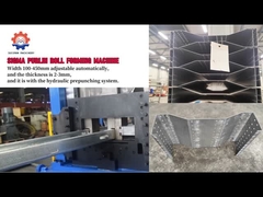 সম্পূর্ণ স্বয়ংক্রিয় M Purlin রোল গঠন সরঞ্জাম উচ্চ গতির 10 - 15 মি / মিনিট